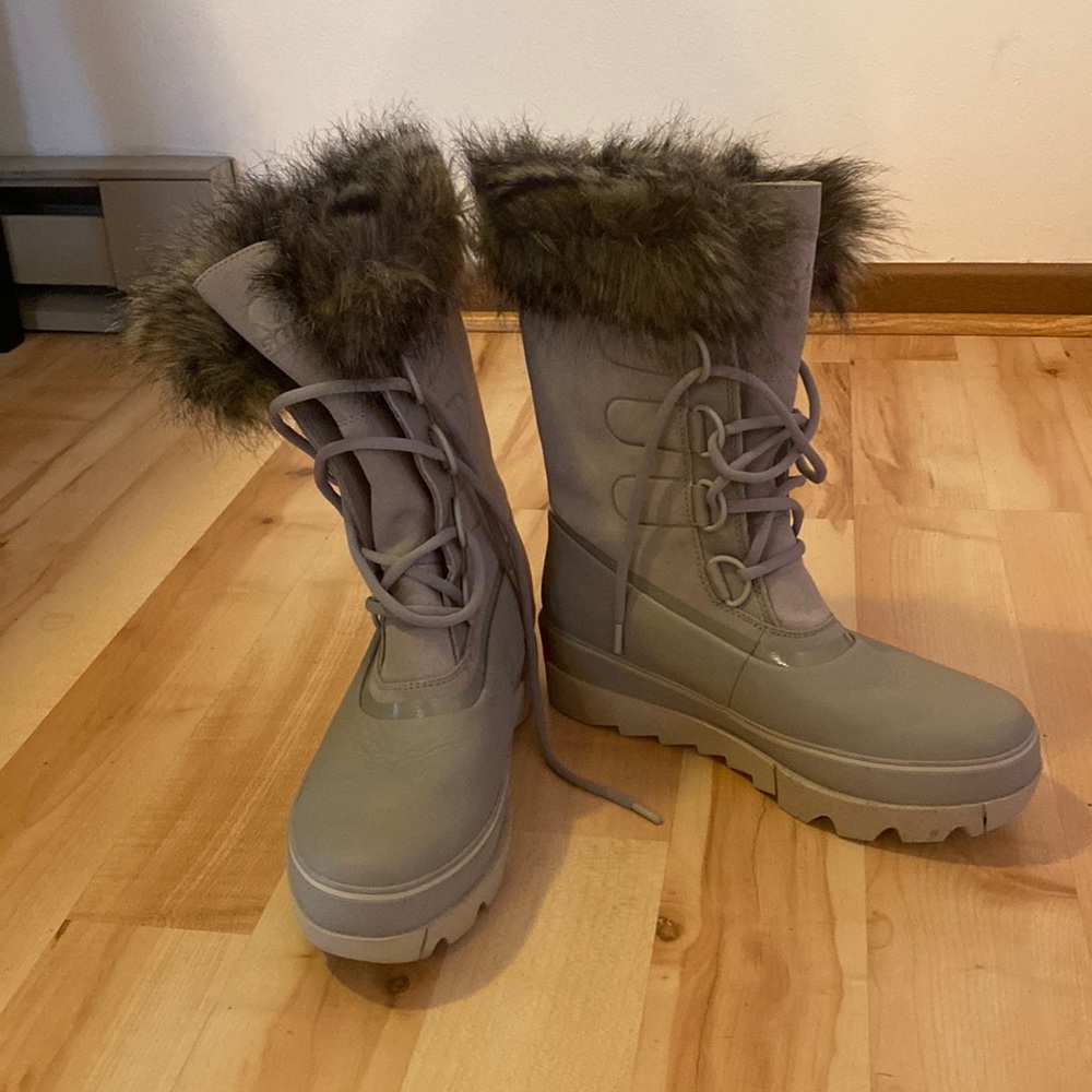 NEW SOREL Joan of Arctic Next Boot — Waterproof Leather & Suede Snow Boots